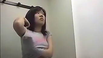 Voyeuristic Footage Of Japanese Gym Changing Room