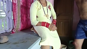 Desi Maid Gets Caught On Camera In Kitchen Stand