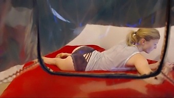 Real Hidden Camera Footage Of Sister Filming Brother'S Blowjob And Facial