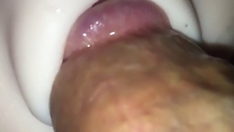 Straight Man Pleasuring Himself With A Sex Toy