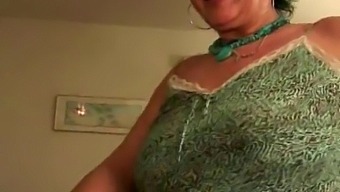 Older Woman'S Facial In Young And Old Encounter