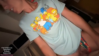 Steaming Hot Mom Catches You Jerking Off And Gives You A Wild Blowjob