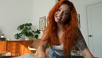 Sultry Redhead Sinatra Monroe Is Ready To Perform A Kinky Sex Tape For Her Cuckold Partner.